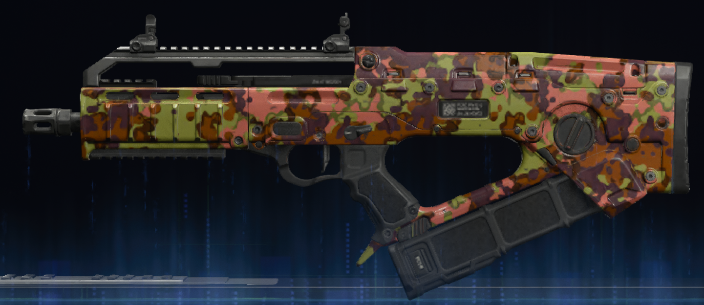 Rendu du camouflage Automne sur VX Compact